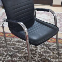 صندلی اداری استیل کاملا نو