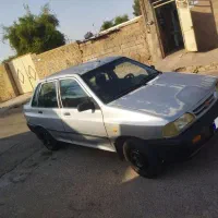 پراید مدل ۸۷ نقره‌ای