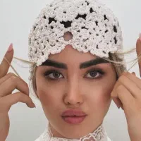 کلاه توری ترند جدید