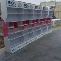 ساخت استند رومیزی شلف تاکر لایت باکس MDF
