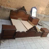 دودست تخت خواب دو نفره وتک نفره درحدنو