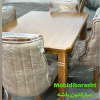 ست میز چوبی ۴ نفره فلامینگو