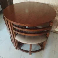 میز ناهارخوری ۴نفره کم جا