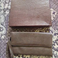 کیف پاسپورتی و مدارک مردانه. بند دار دور مچی