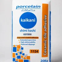 چسب کاشی پودری پرسلانی الیاف دار شیمی کاشی