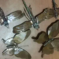 پروانه و سنجاقک دیوار کوب