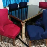 میز و صندلی ۶ نفره ،شیک و محکم