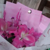دسته گل طبیعی لیلیوم