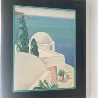 نقاشی ابرنگ قدیمی