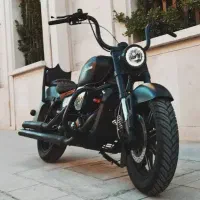 موتور سیکلت کویر C2 فول کاستوم هارلی