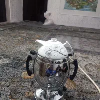 سماور گازی که چند بار بیشتر روشن نشده مدل ملیکا