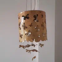لوستر و حباب رنگی