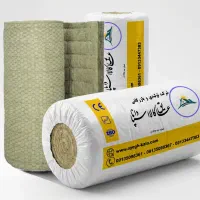راک وول پشم سنگ تخته ای رولی توری فویلدار لوله ای