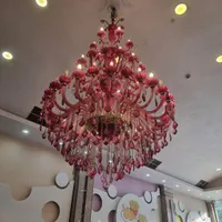 لوستر بزرگ سرخ ابی سالم