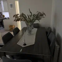 مبلمان ۷ نفره با نهارخوری ۶ نفره