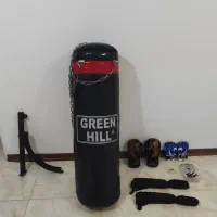 کیسه بوکس و لوازم جانبی(فروش یکجا)