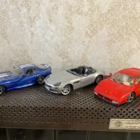 ماکت های وایپر فراری و بی ام و viper bmw ferrari