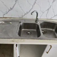 کابینت دست دوم با سینک و هود