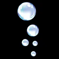 وکتور حباب با رنگ های گرم از بهترین مرجع بانکی