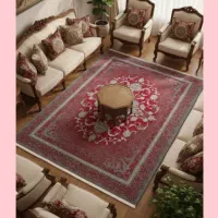 %فرش ماشینی+فروش اقساط/ابعاد گوناگون)
