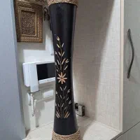 گلدان چوبی