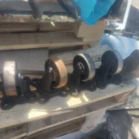 چرخهای فلزی جهت میز کار وگاری وموارد دیگر