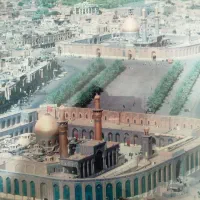 تابلو عکس زیبا بین الحرمین