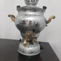 سماور گازی برند طلایی