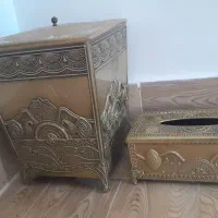 سطل و جا دستمال کاغذی