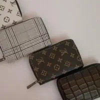 کیف کارتی قهوه ای مدارک گم شده
