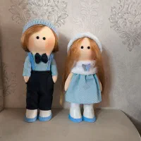 عروسک روسی ست دختر و پسر