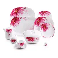 ست ۱۲ نفره ظروف سرو و پذیرای چینی زرین اصلی|ظروف سرو و پذیرایی|کازرون, |دیوار