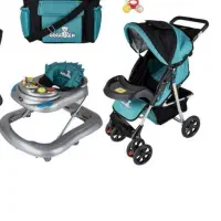 ست کالسکه کریر و آغوشی و رورولک ساک آکبند