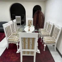 مبل و میز نهار خوری سلطنتی نو