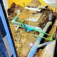 لوله کشی آب فاضلاب نشتی گیری با نقطه زن