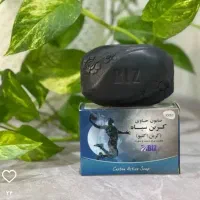 صابون سفیدکننده صورت وبدن ذغال کربن سیاه