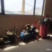 لوازم کارواش کاملا سالم و تمیز کم استفاده