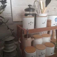 بانکه سرامیکی قند چای شکر قهوه