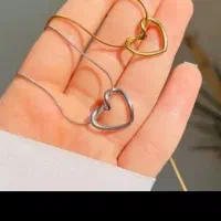 گردنبند قلب گره دفرمه جدید