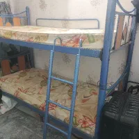 تخت فلزی دو طبقه کودک  نوجوان و بزرگسال