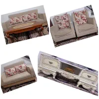 مبل راحتی ۷ نفره به همراه میز ال سی‌دی