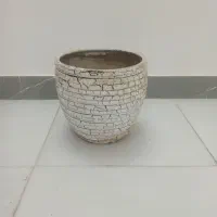 گلدان سفالی بزرگ
