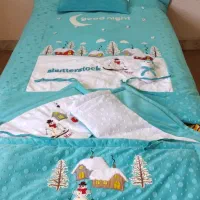 روتختی تخت نوزاد و بالش شیر دهی