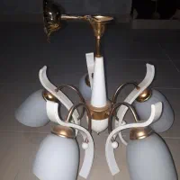 لوستر ۵شاخه سرامیکی