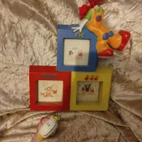 ساعت همراه قاب عکس رو میزی بچه گانه  ۱۵۰تومن