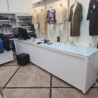 مانکن رگال قفسه چوب رخت و سبد  پیشخوان