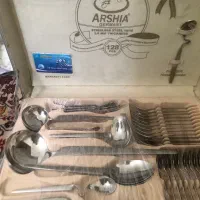 سرویس ۱۲۸ پارچه قاشق و چنگال عرشیا