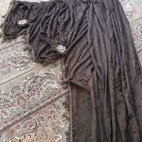 یالان پرده رنگ قهوه ای