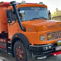 بنز دهچرخ کمپرسی زیر مایلر