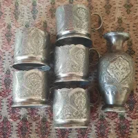 گلدان انگاره قلمکاریی عتیقه